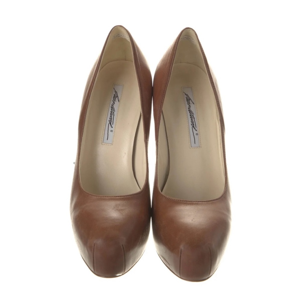 Brian Atwood Brown Leather Pumps/Heels